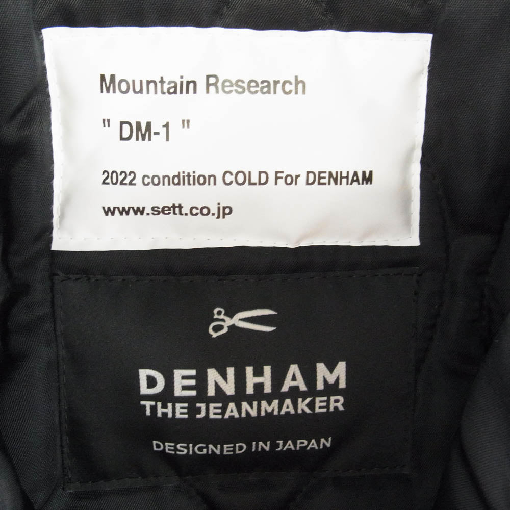 MOUNTAIN RESEARCH マウンテンリサーチ デンハム DENHAM DM-1 MA-1 ジャケット ブラック系 M【中古】