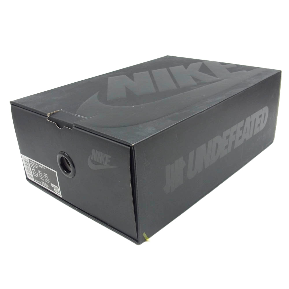 NIKE ナイキ × Undefeated アンディフィーテッド CJ7197-101 Air Max 90 エアマックス90 White Optic Yellow ホワイト オプティック イエロー ローカットスニーカー ホワイト系 イエロー系 28cm【極上美品】【中古】