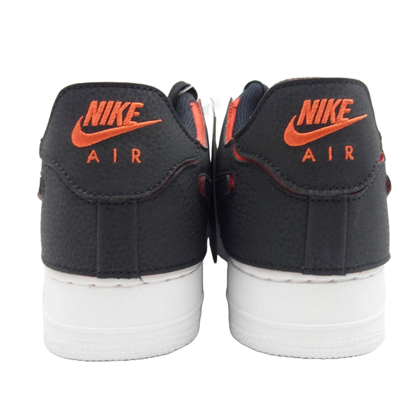 NIKE ナイキ DD2429-001 Air Force 1/1 エアフォース Custom Uptown カスタム アップタウン スニーカー ブラック系 レッド系 28cm【新古品】【未使用】【中古】