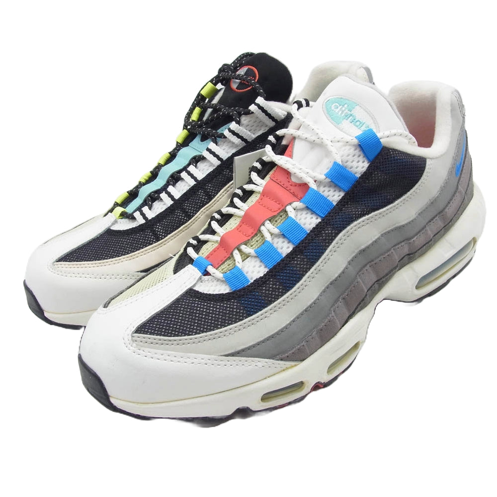 NIKE ナイキ CJ0589-001 Air Max 95 エアマックス95 Greedy 2.0 グリーディー2.0 ローカット スニーカー ホワイト系 マルチカラー系 28cm【美品】【中古】