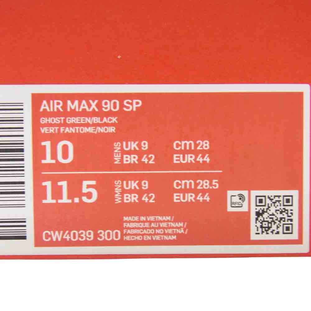 NIKE ナイキ CW4039-300 Air Max 90 エアマックス 95 Green Camo グリーン カモ ローカット スニーカー ライトグリーン系 マルチカラー系 28cm【新古品】【未使用】【中古】