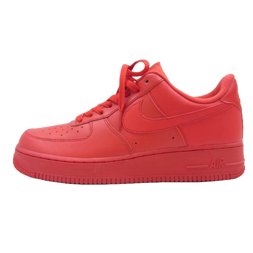 NIKE ナイキ CW6999-600 Air Force 1 Low エアフォース ワン ロー Triple Red トリプル レッド スニーカー レッド系 27.5cm【新古品】【未使用】【中古】