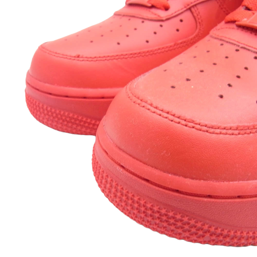 NIKE ナイキ CW6999-600 Air Force 1 Low エアフォース ワン ロー Triple Red トリプル レッド スニーカー レッド系 27.5cm【新古品】【未使用】【中古】
