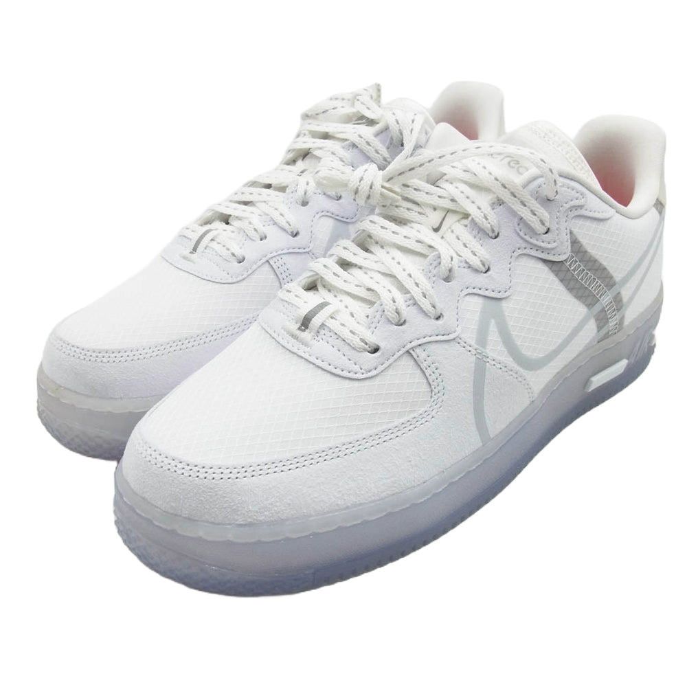 NIKE ナイキ CQ8879-100 Air Force 1 Low React QS D/MS/X  エアフォース1 ロー リアクト white ホワイト スニーカー ホワイト系 28cm【新古品】【未使用】【中古】