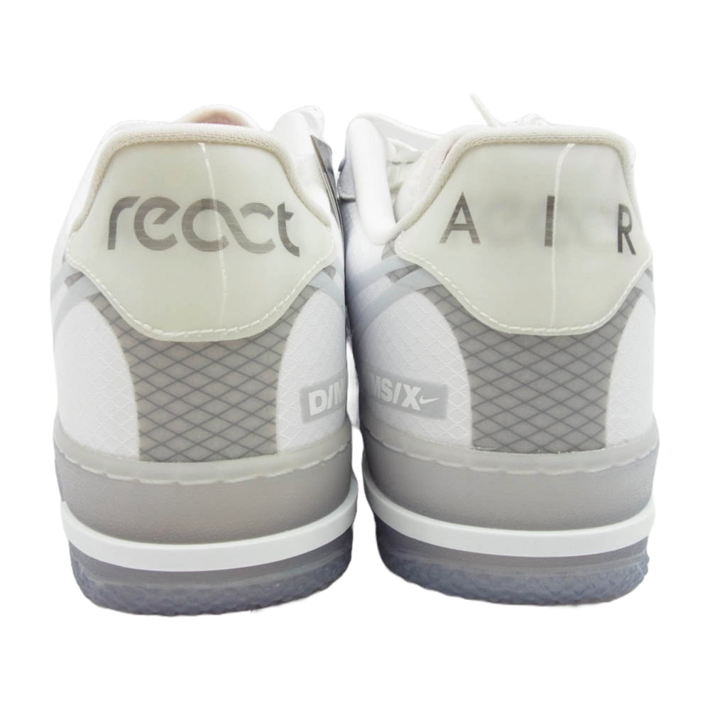 NIKE ナイキ CQ8879-100 Air Force 1 Low React QS D/MS/X  エアフォース1 ロー リアクト white ホワイト スニーカー ホワイト系 28cm【新古品】【未使用】【中古】