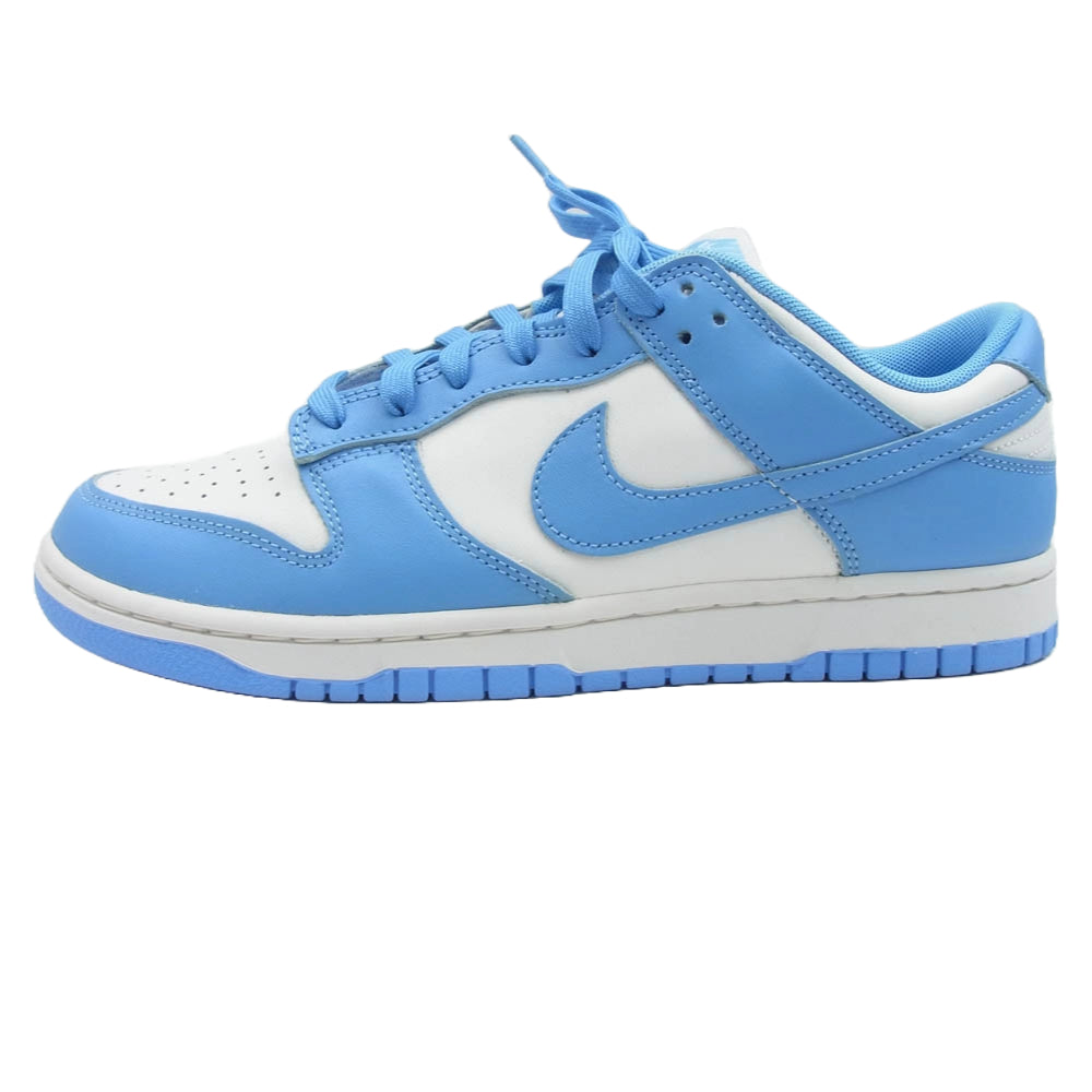 NIKE ナイキ DD1391-102 Dunk Low ダンク ロー University Blue ユニバーシティブルー ローカット スニーカー ライトブルー系 ホワイト系 28cm【新古品】【未使用】【中古】