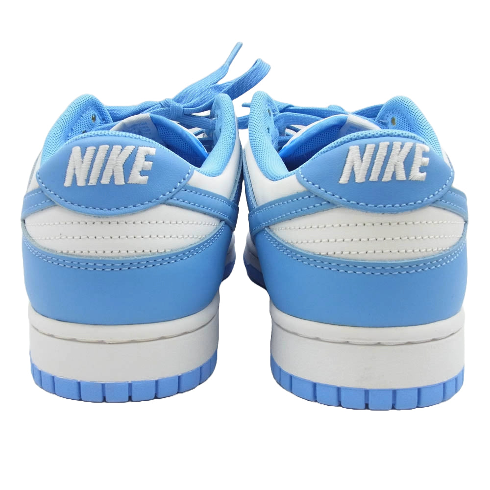 NIKE ナイキ DD1391-102 Dunk Low ダンク ロー University Blue ユニバーシティブルー ローカット スニーカー ライトブルー系 ホワイト系 28cm【新古品】【未使用】【中古】