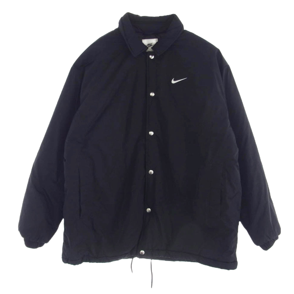 NIKE ナイキ DQ4925-010 AS M NL TF FILLED JKT COACHES スウッシュ ロゴ刺繍 コーチジャケット ブラック系 M【中古】