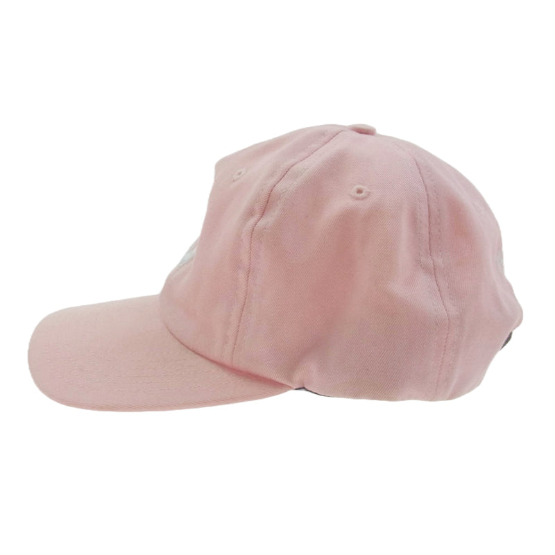 Supreme シュプリーム S LOGO 6-Panel Cap ロゴ刺? キャップ ピンク系【中古】