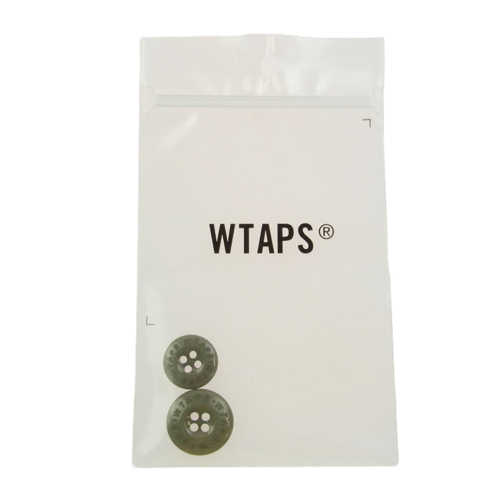 WTAPS ダブルタップス 21AW 212BRDT-SHM02 BUDS LS COTTON SERGE ミリタリー 長袖 シャツ カーキ系 03【中古】