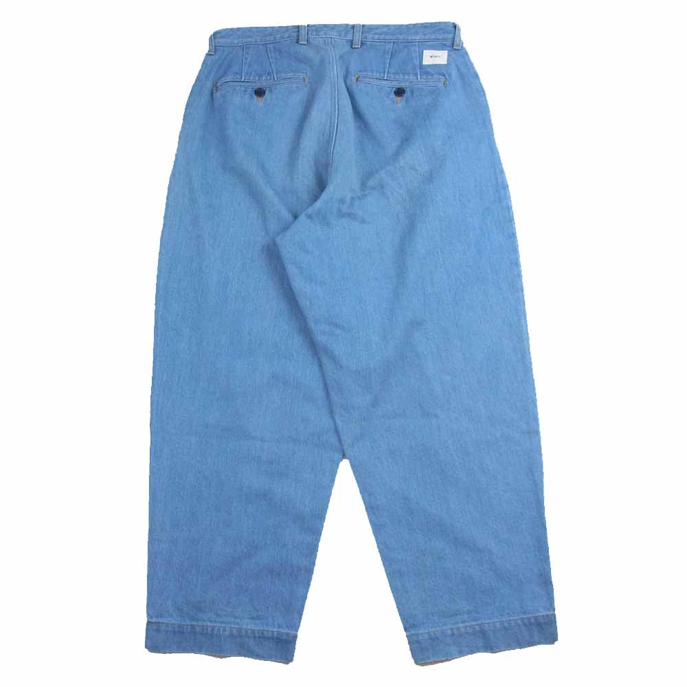 WTAPS ダブルタップス 21AW 212WVDT-PTM10 UNION 02 TROUSERS トラウザーズ デニム パンツ インディゴブルー系 03【中古】