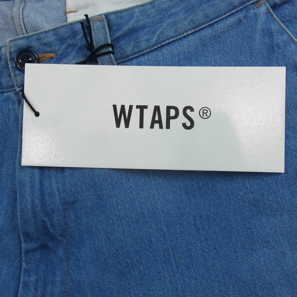 WTAPS ダブルタップス 21AW 212WVDT-PTM10 UNION 02 TROUSERS トラウザーズ デニム パンツ インディゴブルー系 03【中古】