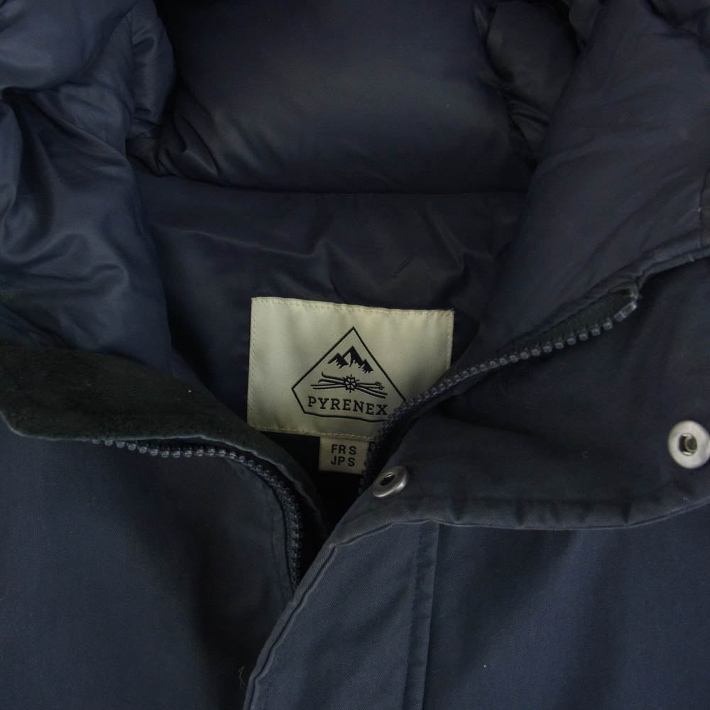 Pyrenex ピレネックス annecy アヌシー ダウン コート ジャケット ネイビー系 S【中古】
