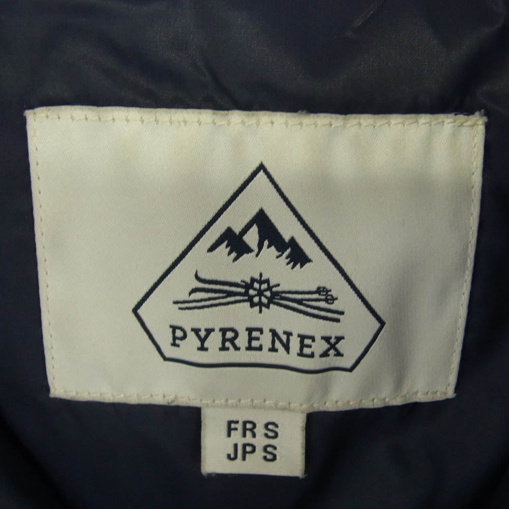 Pyrenex ピレネックス annecy アヌシー ダウン コート ジャケット ネイビー系 S【中古】