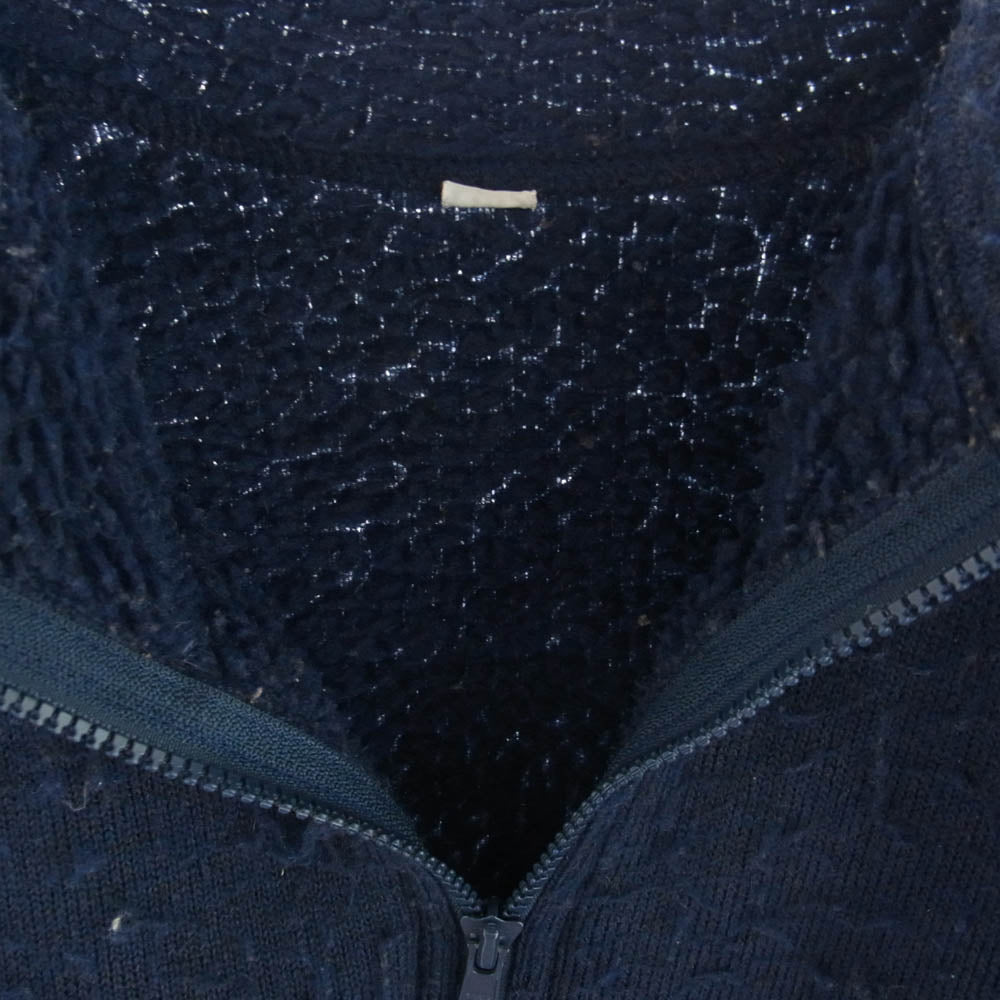 WAREHOUSE ウエアハウス Bodies パイルジャケット フリース ボア ジャケット ネイビー系 M【中古】