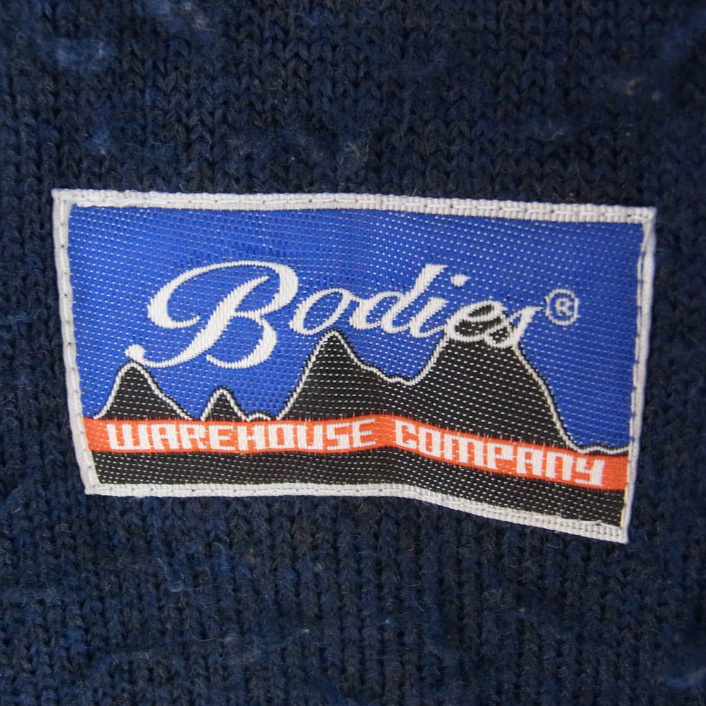 WAREHOUSE ウエアハウス Bodies パイルジャケット フリース ボア ジャケット ネイビー系 M【中古】
