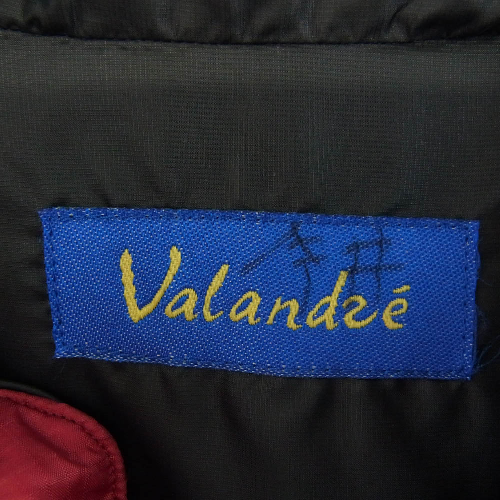 ヴァランドレ フランス製 ダウン ジャケット グースダウン レッド系 S【中古】