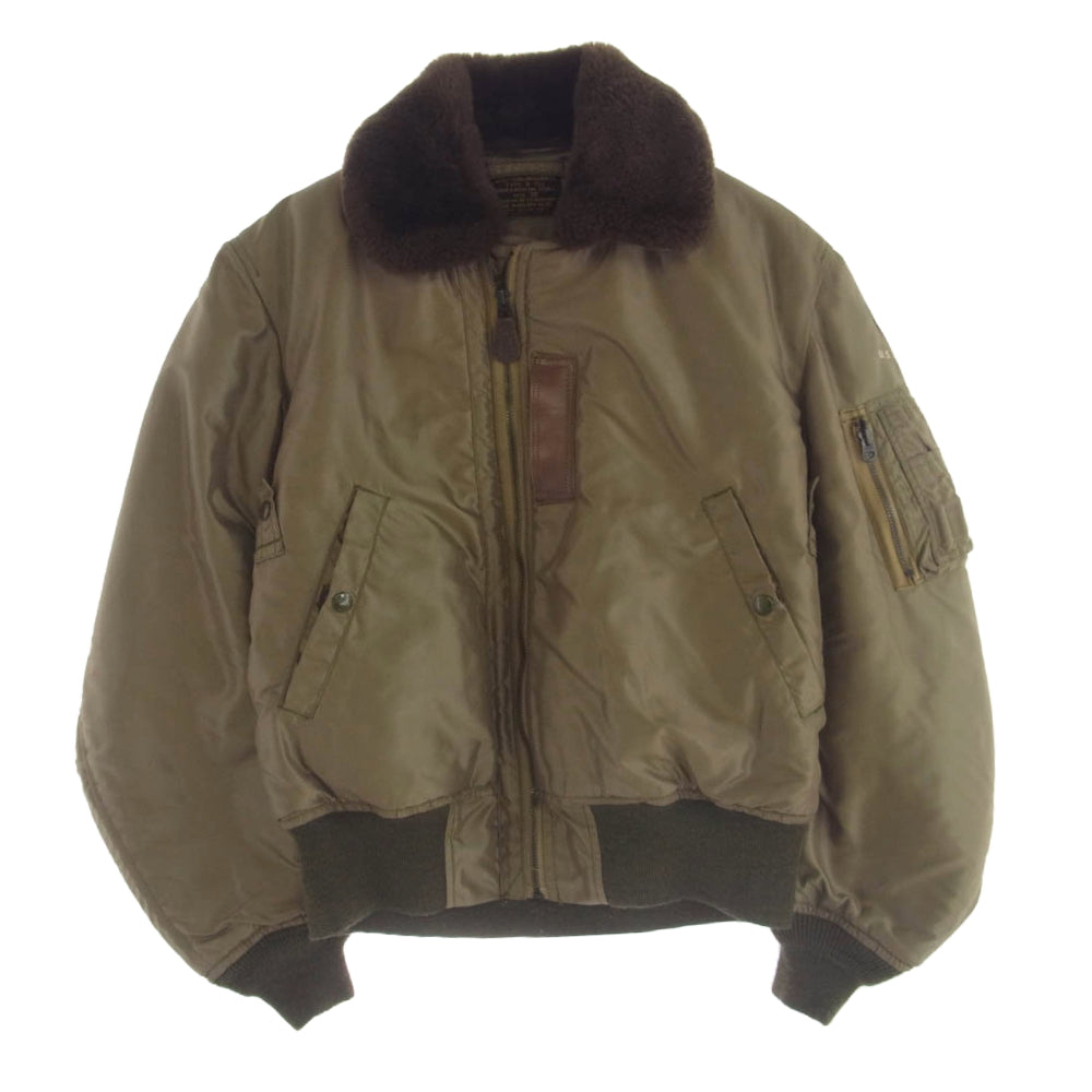 The REAL McCOY'S ザリアルマッコイズ 20周年 B-15B フライトジャケット ブラウン系 38【中古】