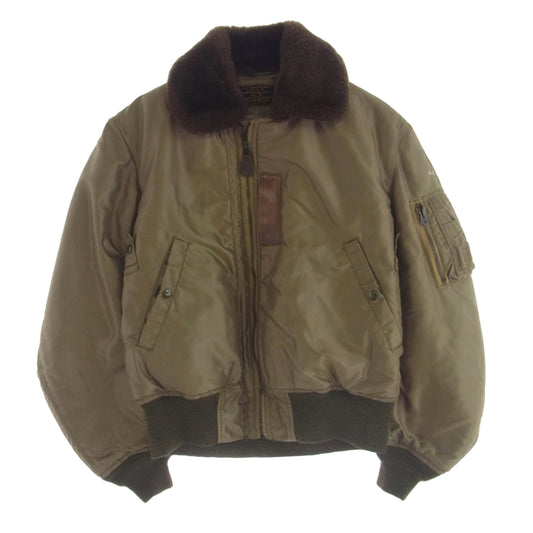 The REAL McCOY'S ザリアルマッコイズ 20周年 B-15B フライトジャケット ブラウン系 38【中古】