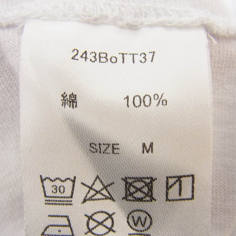 BOTT ボット Space Logo Tee スペース ロゴ 半袖 Tシャツ ホワイト系 M【中古】