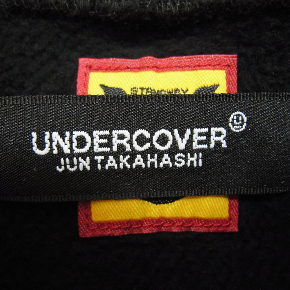 UNDERCOVER アンダーカバー UC1B9805 × HUMAN MADE ヒューマンメイド HOODIE LO2 VERDY LOGO ラストオージー 2 ロゴ スウェット ブラック系 L【中古】