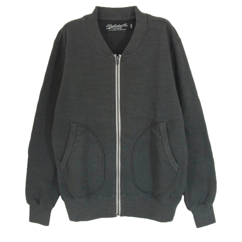 NEIGHBORHOOD ネイバーフッド 162FHNH-CSM03 16AW JERZEY.TK / C-ZIP CARDIGAN/LS コットン ジップ カーディガン グレー系 S【中古】