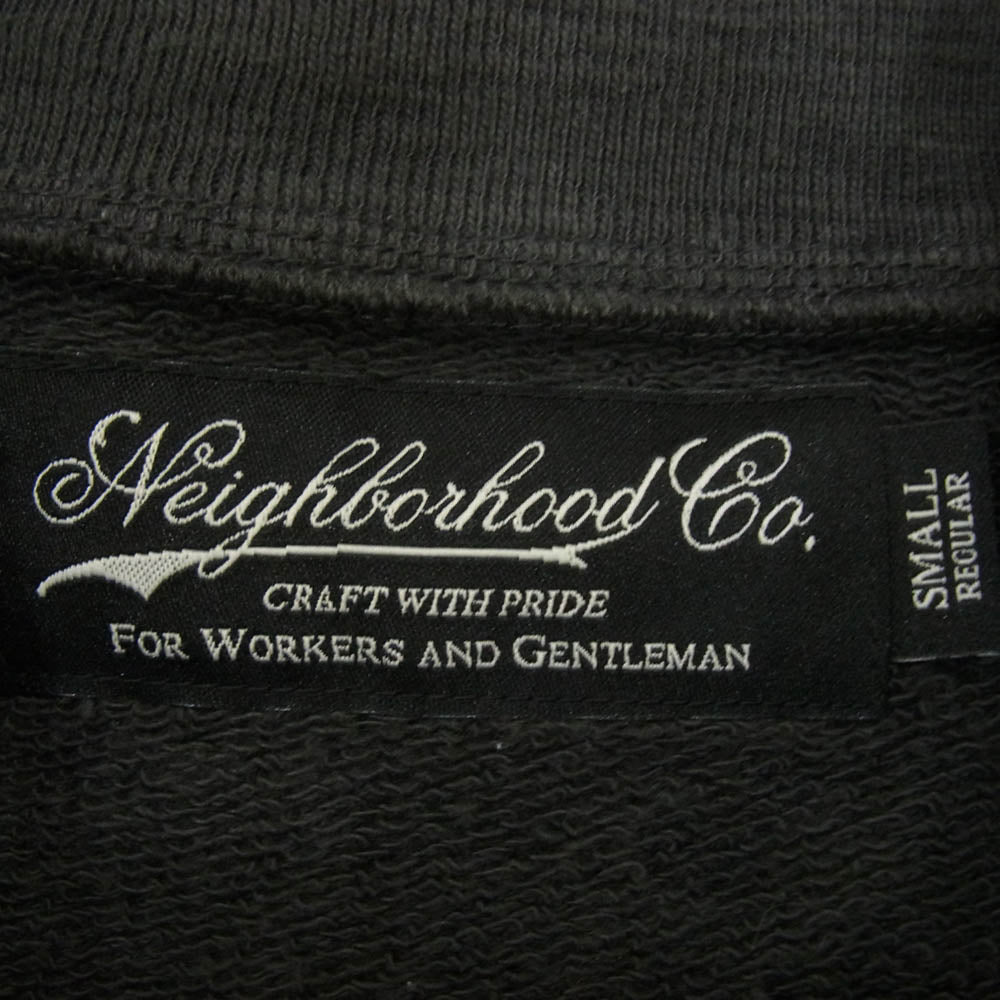 NEIGHBORHOOD ネイバーフッド 162FHNH-CSM03 16AW JERZEY.TK / C-ZIP CARDIGAN/LS コットン ジップ カーディガン グレー系 S【中古】