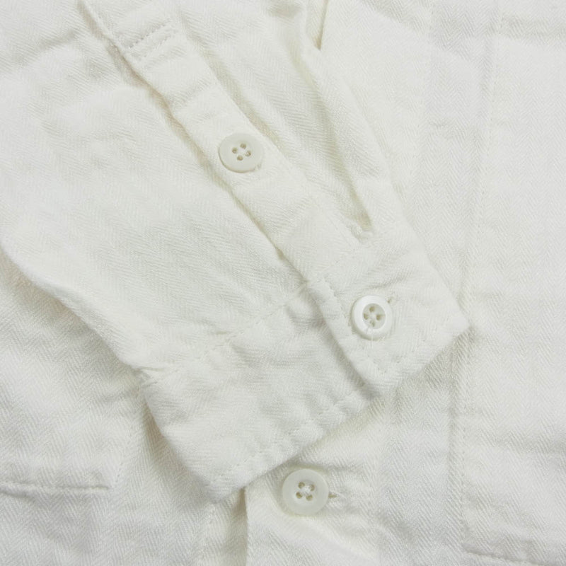 NEIGHBORHOOD ネイバーフッド 171UCNH-SHM01 17SS M.D./C-SHIRT.LS リネ ロング シャツ ホワイト系 S【中古】