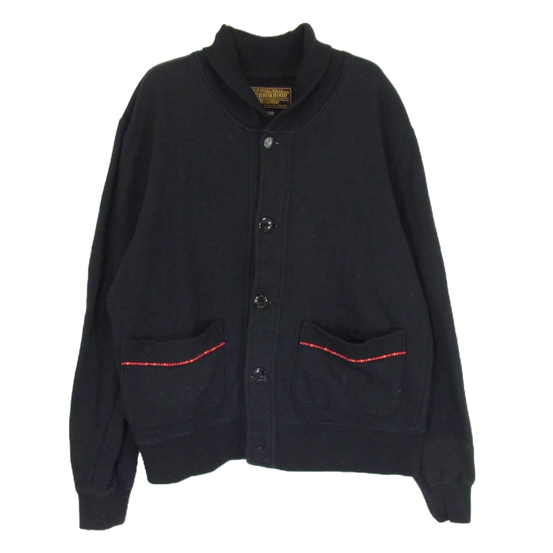 NEIGHBORHOOD ネイバーフッド 111STNH-JKM01 11SS U.G.M.T. / C-JKT ビーズ スウェット ジャケット ブラック系 M【中古】