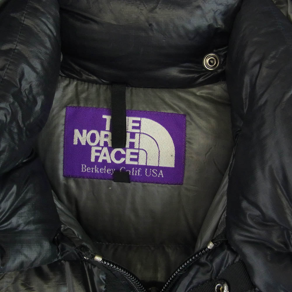 THE NORTH FACE ノースフェイス ND2750N パープルレーベル ダウンジャケット ブラック系 S【中古】