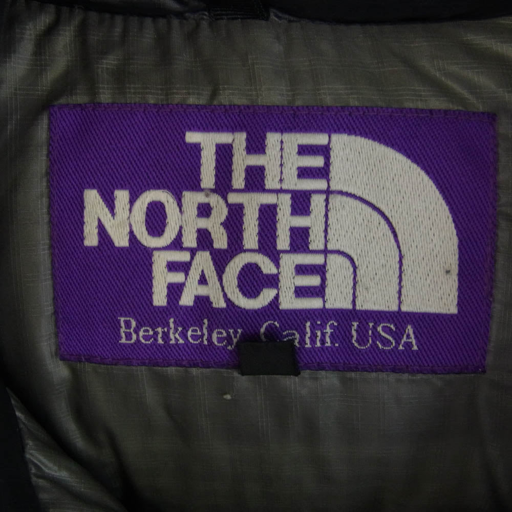 THE NORTH FACE ノースフェイス ND2750N パープルレーベル ダウンジャケット ブラック系 S【中古】