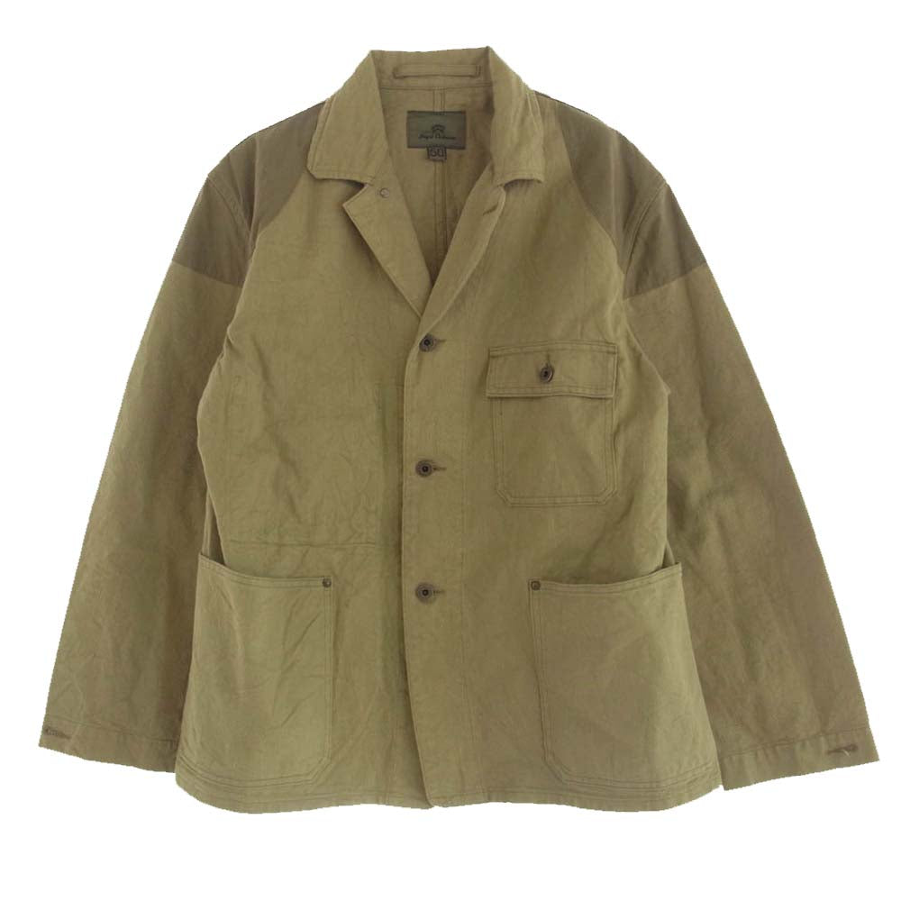 Nigel Cabourn ナイジェルケーボン 8036-00-80000 RAILMAN JACKET レールマン ジャケット グリーン系 50【中古】