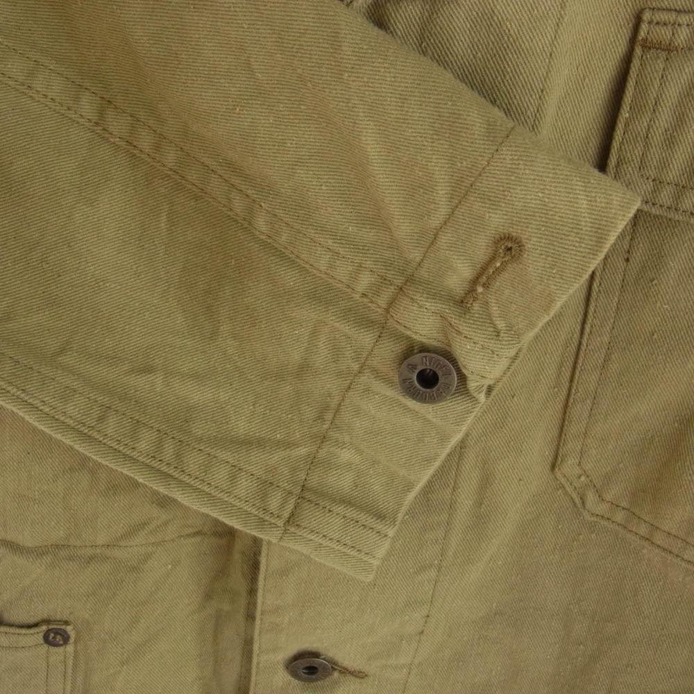Nigel Cabourn ナイジェルケーボン 8036-00-80000 RAILMAN JACKET レールマン ジャケット グリーン系 50【中古】