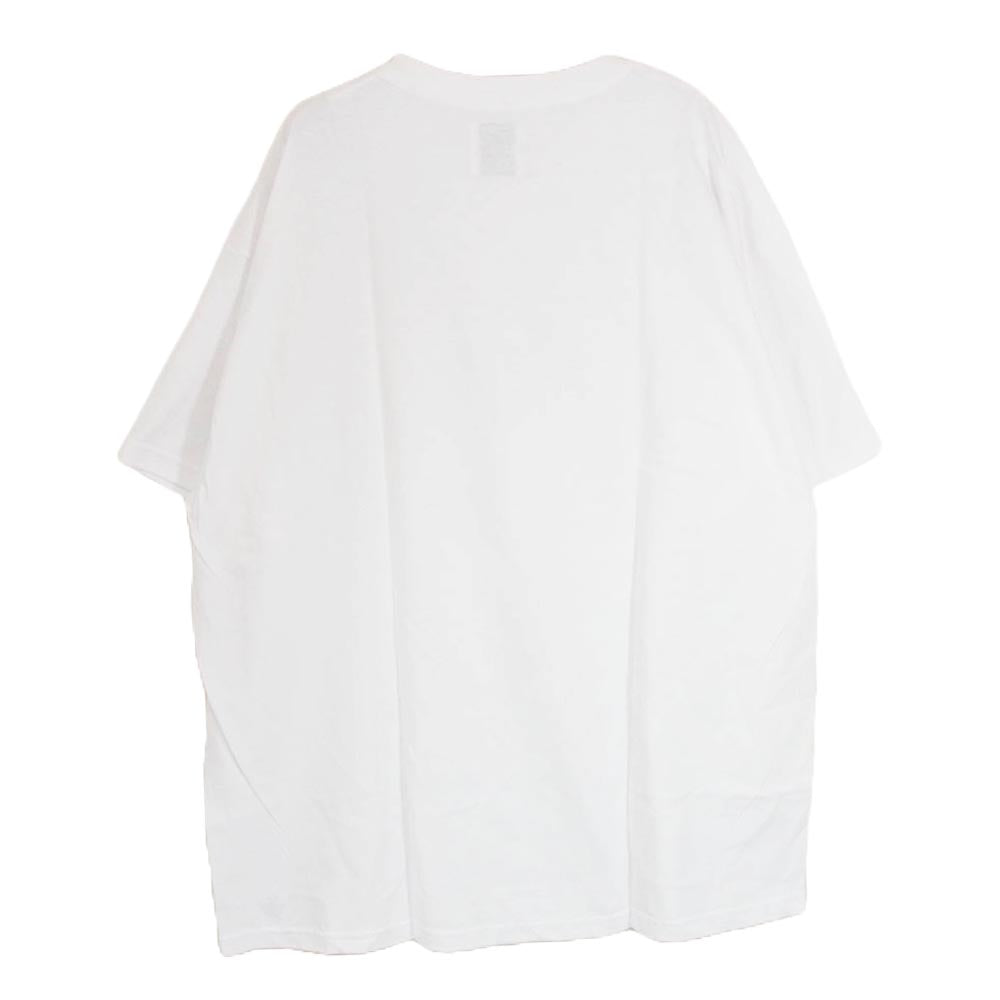 WACKO MARIA ワコマリア 23SS 23SS-WMT-TEE01 CREW NECK T-SHIRT 世界平和プロジェクト 東京 クルーネック 半袖 Tシャツ ホワイト系 XXL【美品】【中古】