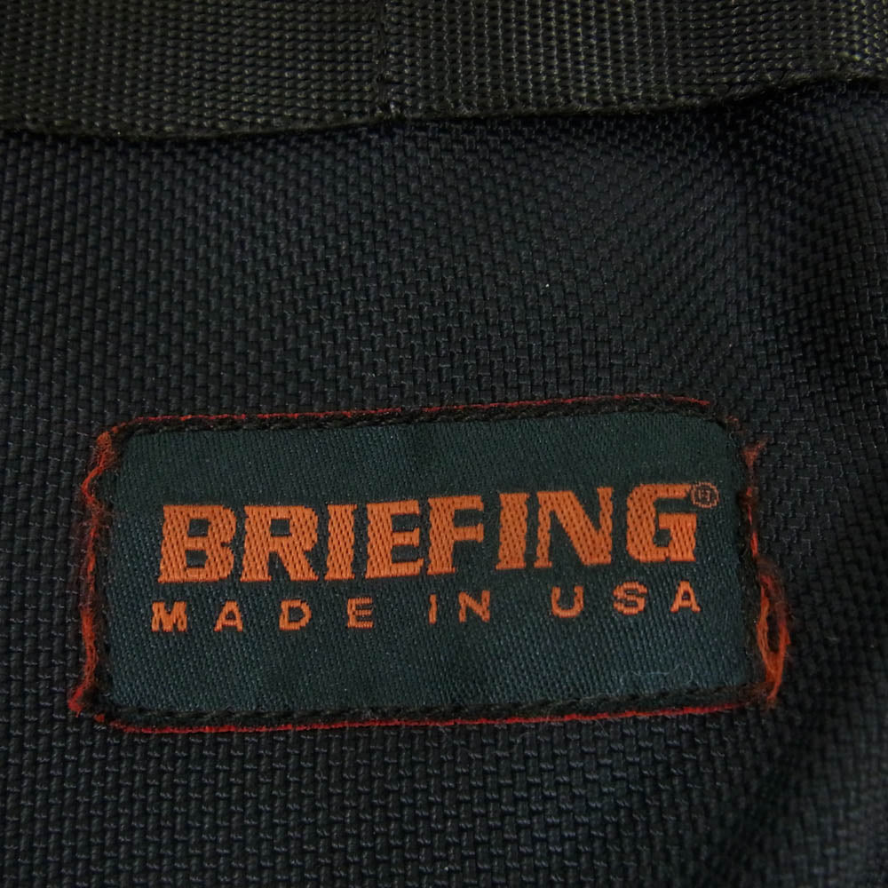 BRIEFING ブリーフィング DAY TRIPPER/S デイトリッパー ショルダー バッグ オレンジタグ ブラック系【中古】