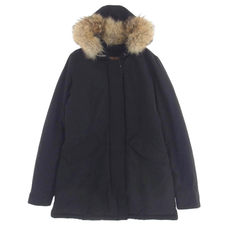 WOOLRICH ウールリッチ WWCPS1446 1602175 ARCTIC PARKA アークティック パーカ ファー付き ダウン ジャケット ブラック系 M【中古】