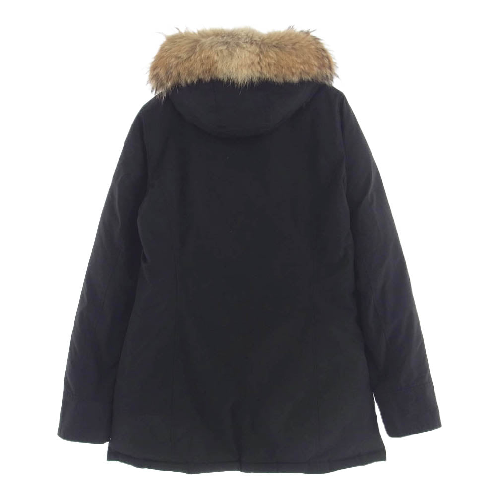 WOOLRICH ウールリッチ WWCPS1446 1602175 ARCTIC PARKA アークティック パーカ ファー付き ダウン ジャケット ブラック系 M【中古】