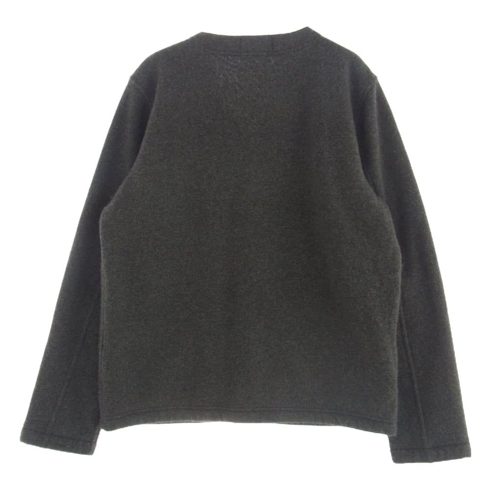 RRL ダブルアールエル V-NECK CARDIGAN Vネック パイル フリース カーディガン グレー系 L【中古】