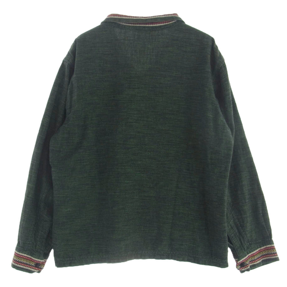 TENDERLOIN テンダーロイン T-BAJA SHT JKT バハ シャツ ジャケット グリーン系 グリーン系 L【中古】