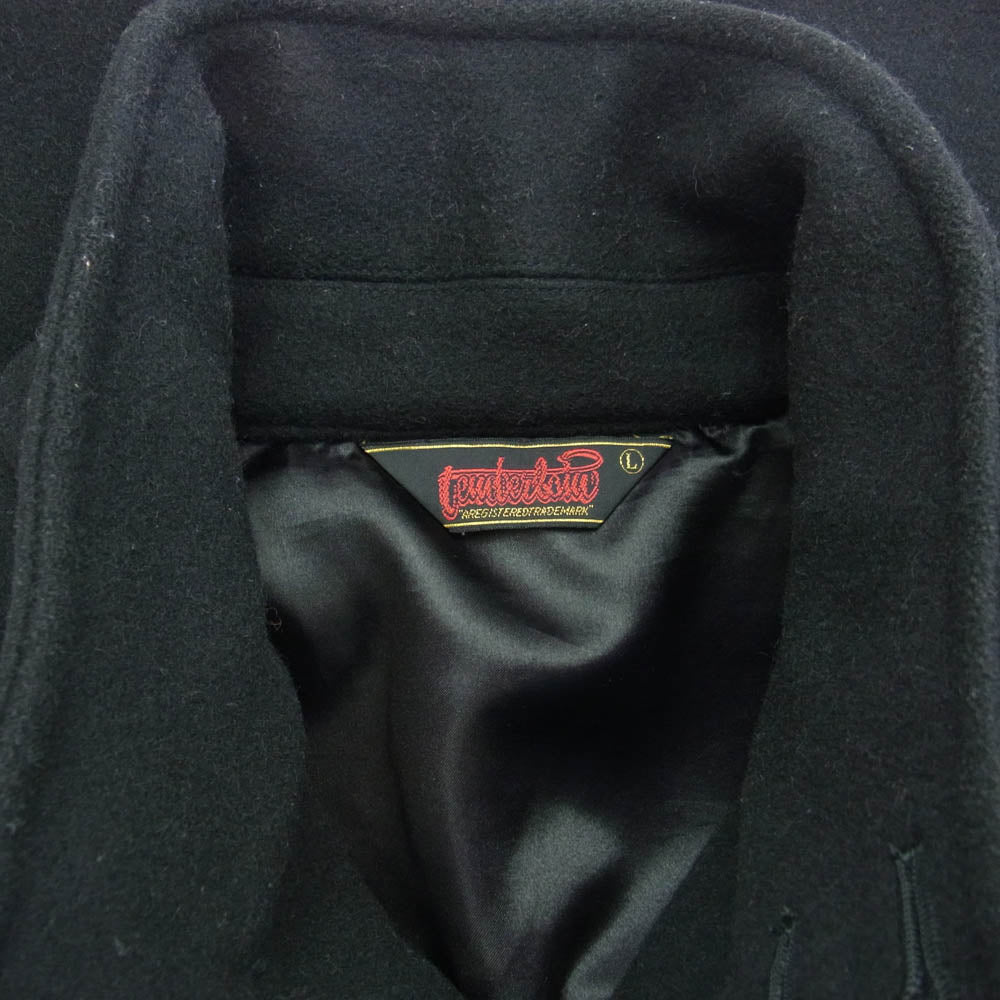 TENDERLOIN テンダーロイン T-MELTON JKT メルトン ウール ジャケット ブラック系 L【中古】