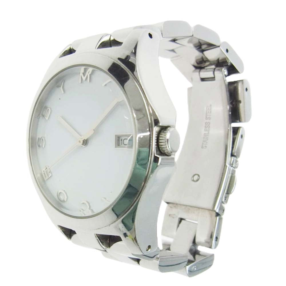 MARC BY MARC JACOBS マークバイマークジェイコブス MBM3036 クォーツ シルバー ウォッチ 腕時計 シルバー系【中古】