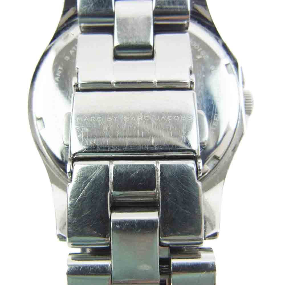MARC BY MARC JACOBS マークバイマークジェイコブス MBM3036 クォーツ シルバー ウォッチ 腕時計 シルバー系【中古】