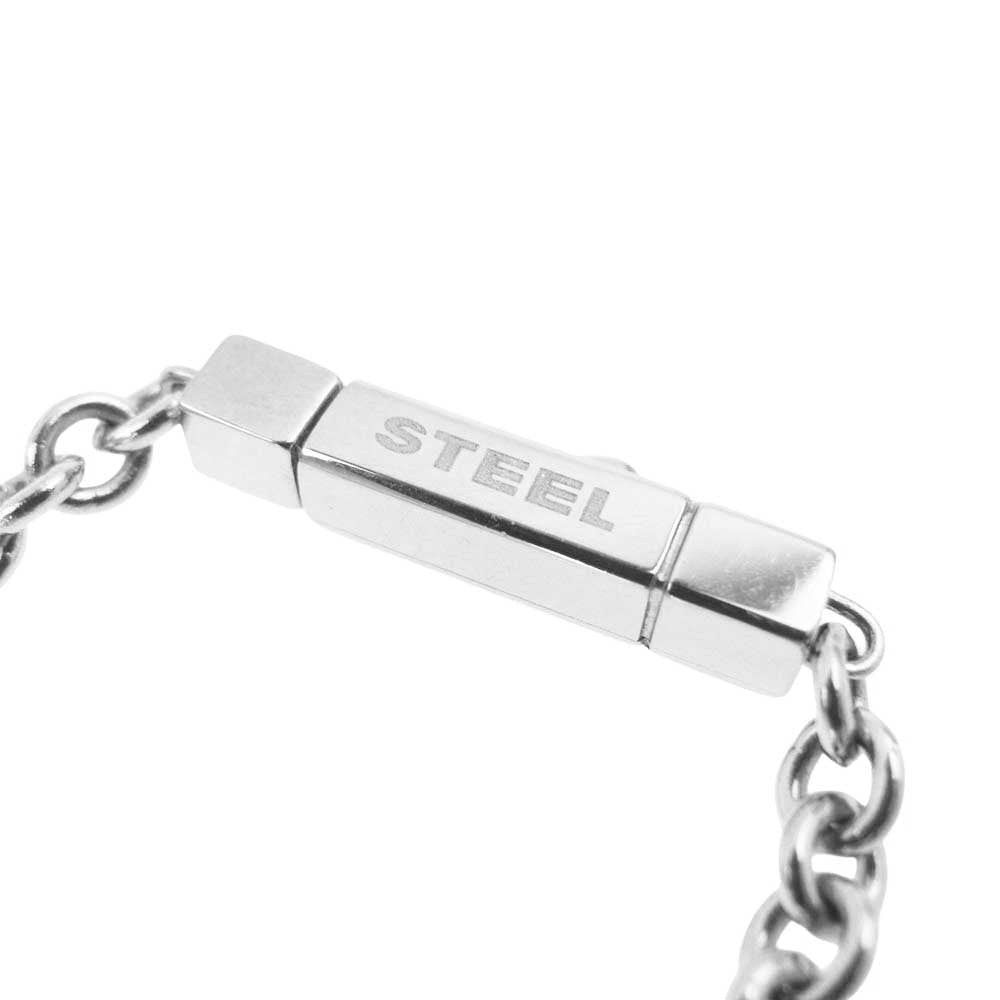 DIET BUTCHER SLIM SKIN ダイエットブッチャースリムスキン チェーン 2連 ネックレス シルバー系【中古】