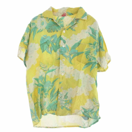パリハワイアンスタイル VINTAGE ヴィンテージ 50s～60s aloha shirt ハワイアン 総柄 アロハシャツ マルチカラー系【中古】