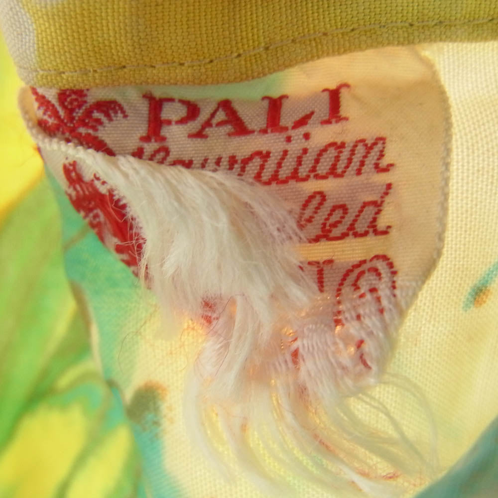 パリハワイアンスタイル VINTAGE ヴィンテージ 50s～60s aloha shirt ハワイアン 総柄 アロハシャツ マルチカラー系【中古】