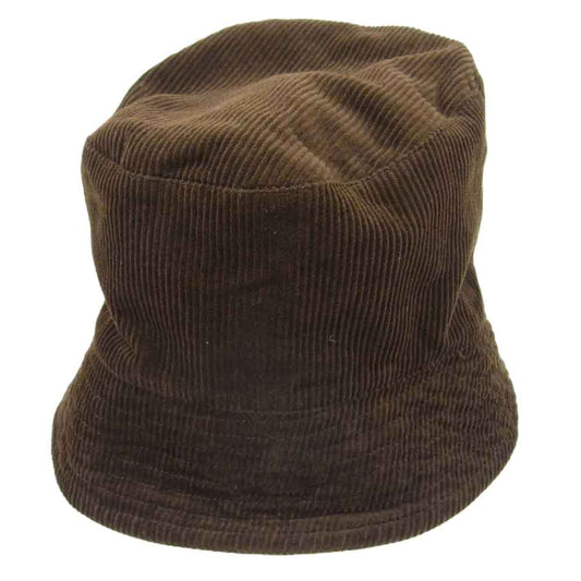 Engineered Garments エンジニアードガーメンツ コーデュロイ ハット バケットハット ブラウン系 L【中古】