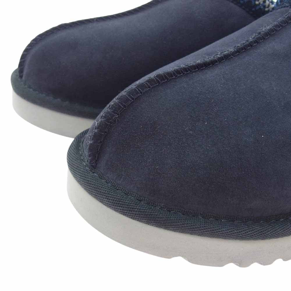 UGG アグ 5950 TASMAN タスマン ムートン スエード スリッポン ネイビー系 27cm【中古】