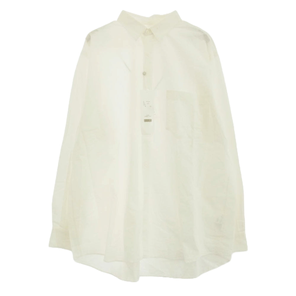COMOLI コモリ 22AW W03-02001 コモリシャツ コットン 長袖 シャツ