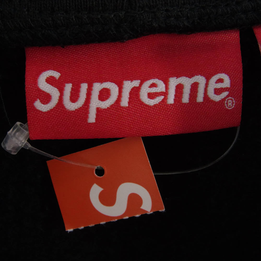 Supreme シュプリーム Small Box Logo Zip Up Hooded Sweatshirt スモール ボックスロゴ ジップアップ パーカー ブラック系 L【美品】【中古】