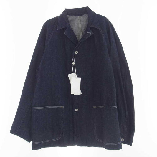COMOLI コモリ 23AW Y03-01002 デニム ワーク ジャケット インディゴ インディゴブルー系 3【中古】